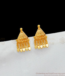 Elegant Gold Cute Earrings Stud Design For Girls Daily Wear ER2036 Elegant Gold Cute Earrings Stud Design For Girls Daily Wear ER2036
