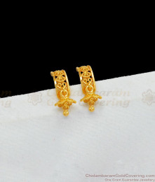 Small Gold Stud Earring With Jimiki Design Buy Online ER2037 Small Gold Stud Earring With Jimiki Design Buy Online ER2037