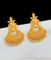 Stunning Gold Dangler Earrings One Gram Gold  Jewelry For Women ER2038