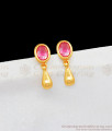 Elegant Gold Stud For Girls One Gram Gold Earring Daily Wear ER2083