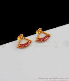 Daily Wear Stone Gold earring Studs For Teen Girls Buy Online ER2125