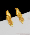 Plain Design Kerala Gold Dangler Earrings For Daily Wear Buy Online ER2127