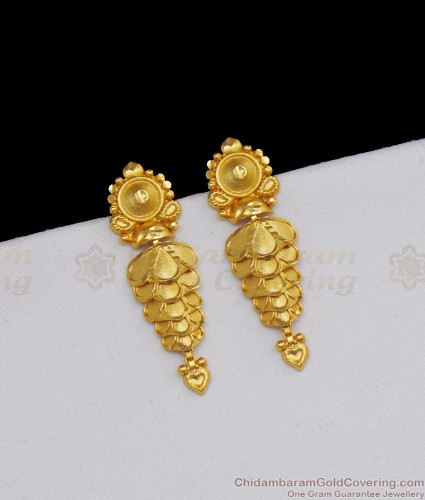 Simple daily wear deals earrings gold images