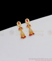 Stylish Leaf Gold Earrings Design For Party Wear ER2155