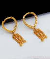 Fashion Wear Hoop Type Gold Earrings For Teen Girls ER2171