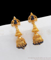 Double Layer Gold Jimmiki Earrings For Bridal Wear ER2196 Double Layer Gold Jimmiki Earrings For Bridal Wear ER2196