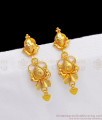 Real Gold Forming Stud Type Earrings For Daily Wear ER2213