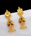  Gold Forming Dangler Earrings For Wedding Collections ER2231