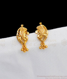 Impressive Gold Earrings Stud Design ER2241 Impressive Gold Earrings Stud Design ER2241