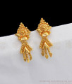 Simple One Gram Gold Dangler Earrings For Daily Wear ER2253