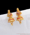 Premium Quality Butta Bomma Gold Jhumkas For Function Wear ER2297
