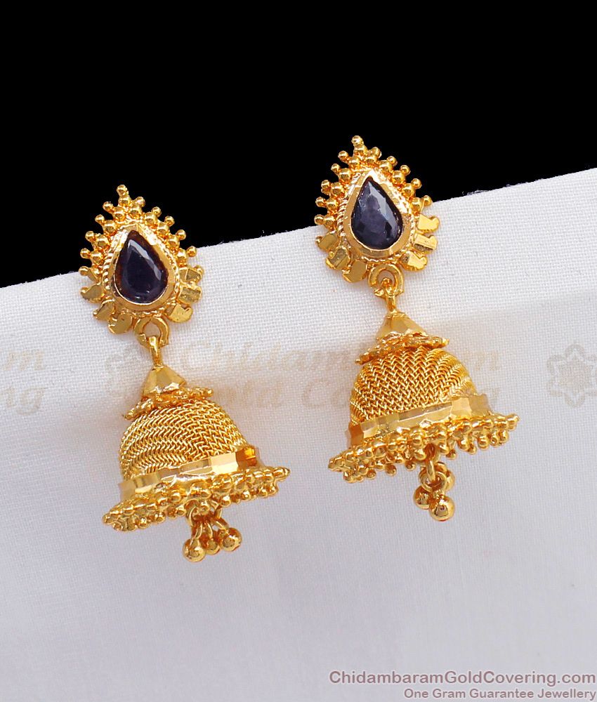 Trendy Gold Jhumkas Earrings For Bridal Wear Collections ER2312