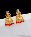 Divine Lakshmi Design Pavala Stone Earrings  ER2319