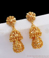  Double Layer Jhumkas Gold Earrings For Party Wear ER2322