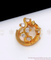 Unique Hoop Earrings Design One Gram Gold For Girls ER2349