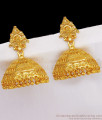 Big And Elegant Gold Jhimiki Forming Earrings For Bridal Wear ER2388