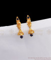 Black Beads Small Gold Jhumkas Earring For Girls ER2396