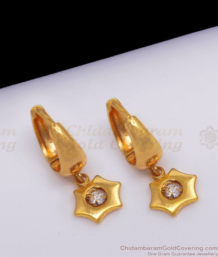 Daily wear hoop outlet earrings