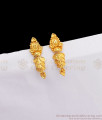 Real Gold Forming Pattern Gold Earring Dangler For Girls ER2406