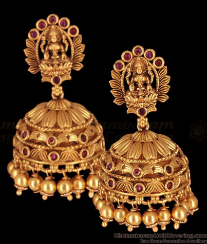 Antique Earrings Gold Earrings Models Grt Jewellers Grt Hot Sale