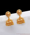 Fashionable Gold Jhumki Earrings For Party Wear Collections ER2415