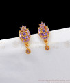 Fancy Violet Stone Stud Collections for Daily Office College Wear ER2425
