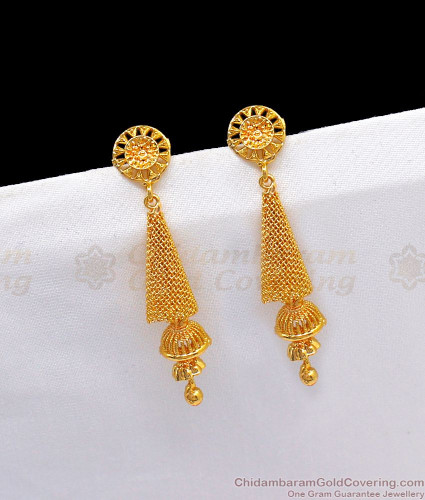 fcity.in - Erever Korean Zircon Flower Earrings For Women Fashion Long  Hanging