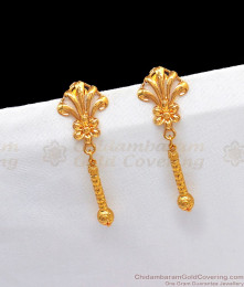 Trendy Hangings One Gram Gold Earring Design Daily Wear ER2430