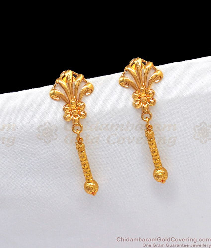 Dazzling Gold Earrings In 22K Gold By Lagu Bandhu - Lagu Bandhu