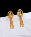 Trendy Peacock Gold Earring Danglers Jewelry Collection ER2433