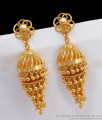 Multi Layer Big Gold Jhumki One Gram Gold Earrings For Women ER2491
