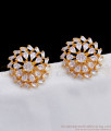 Big Diamond Earring Stud For Party Wear Collection ER2540