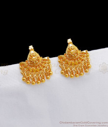 Traditional Gold Plated Earrings Dangler Design For Womens ER2543 Traditional Gold Plated Earrings Dangler Design For Womens ER2543