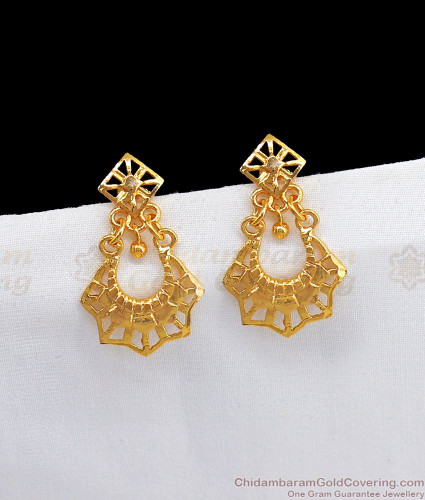 5 Beautiful Gold Earrings Designs For Daily Use