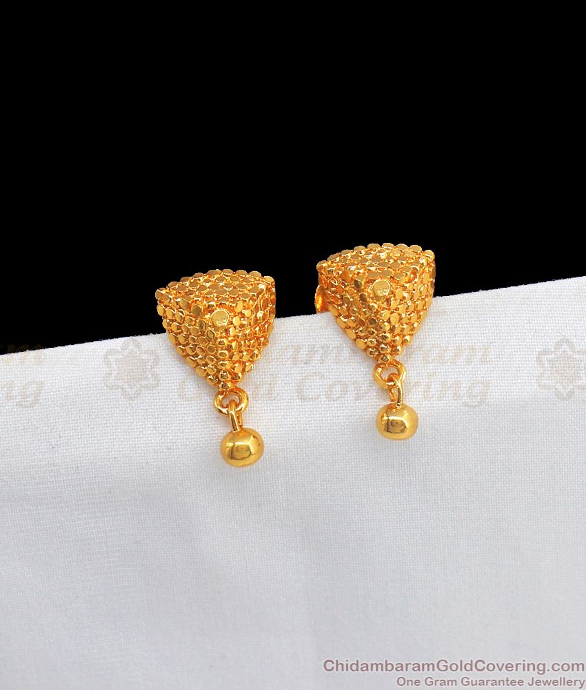 New Collection Gold Earrings Dangler Design Gold Plated Jewelry ER2566