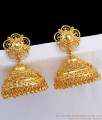 Grand Gold Plated Big Umbrella Jimiki Earrings For Wedding ER2588