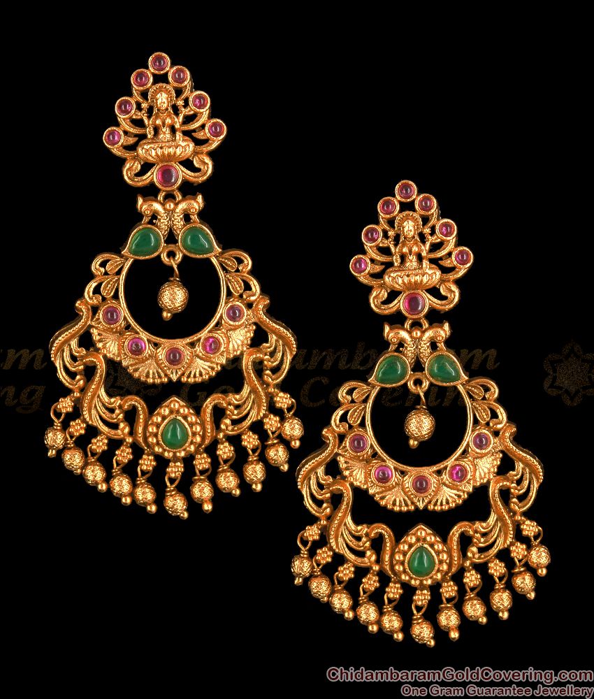 Buy Gold Earrings for Women by Om Jewells Online | Ajio.com