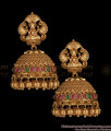 Temple Jewellery Jhumka Earrings Laxmi Design Collections Online ER2623