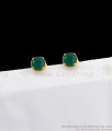 Interchangeable Four In One Multi Stone Stud Gold Earrings ER2637