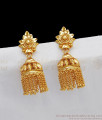 One Gram Gold Jhumiki Model Earrings For Bridal Wear ER2647