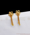 Flower Model Gold Stud Earrings For Teen Girls ER2654