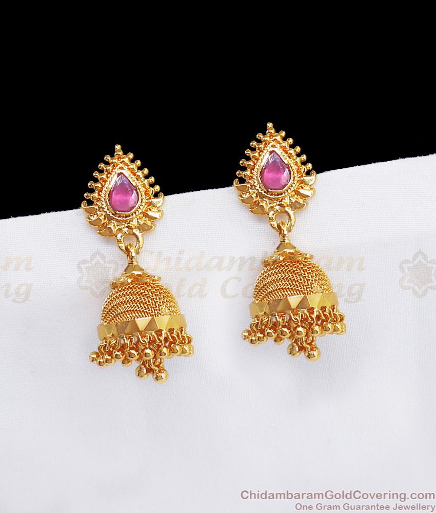 Fancy on sale jhumki design