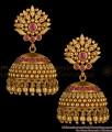 Grand Big Antique Jimiki Earrings Bridal Wear ER2718