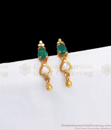 Simple Valentine Gold Heart Design Stud Earring ER2770 Simple Valentine Gold Heart Design Stud Earring ER2770