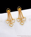 Light Weight Collections Gold Heart Earring Online Sale ER2815