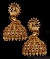 Grand Bridal Wear Antique Earring Nagas Jewellery Collections ER2836