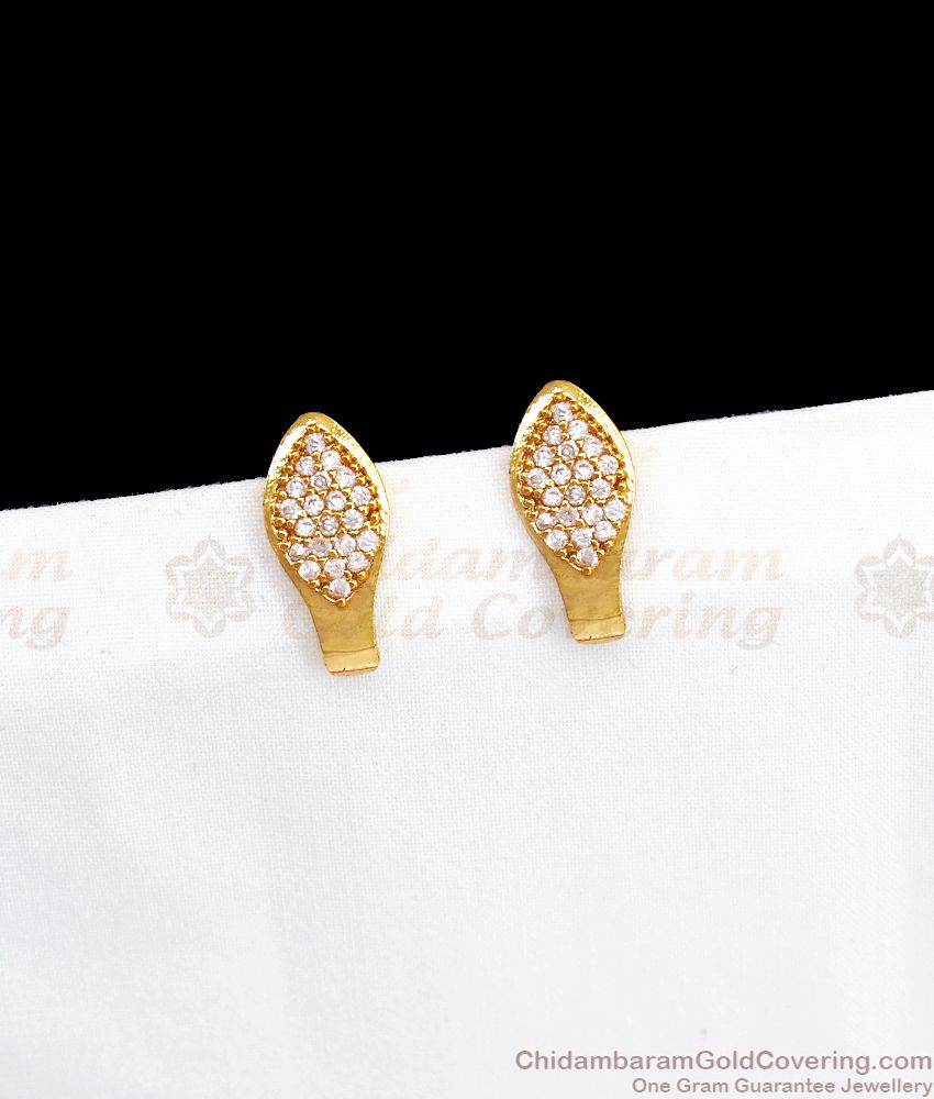 Unique Party Wear Diamond Stone Stud Earring ER2884 Unique Party Wear Diamond Stone Stud Earring ER2884