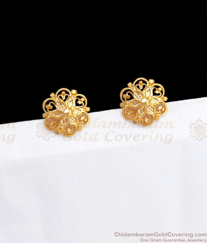 Buy One Gram Gold Plated Daily Wear Stud Earring ER2889 - Main Image