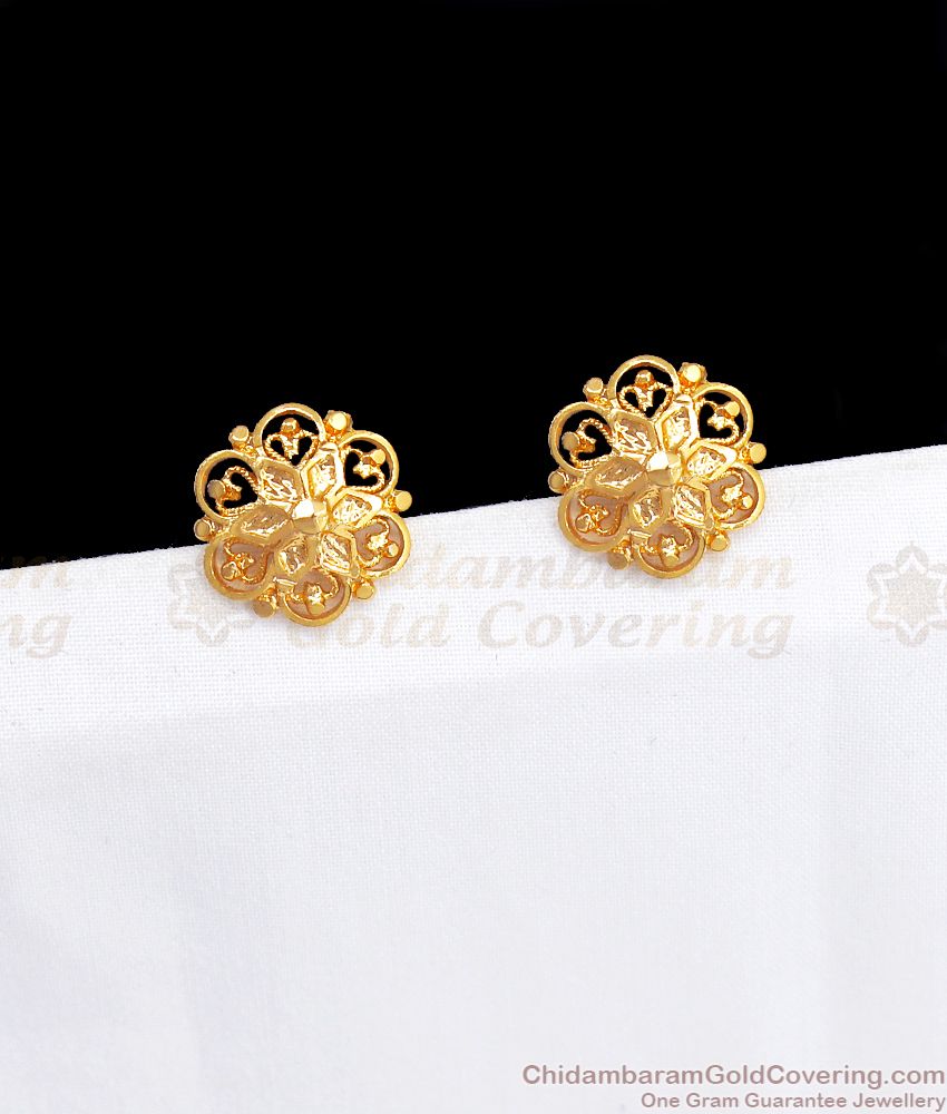 Buy One Gram Gold Plated Daily Wear Stud Earring ER2889