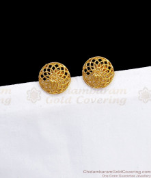 Latest Spiral Design Stud Earring Gold Plated Jewelry ER2896 Latest Spiral Design Stud Earring Gold Plated Jewelry ER2896